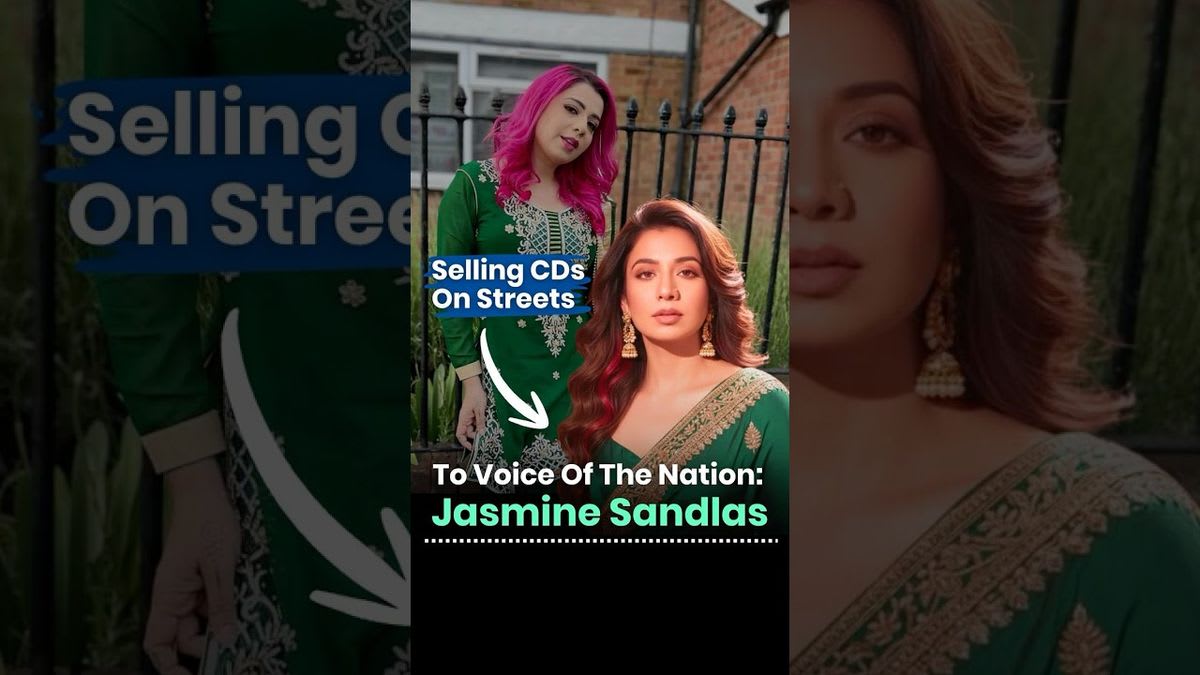 Jasmine Sandlas performing on stage, Punjabi pop singer and independent artist pioneer