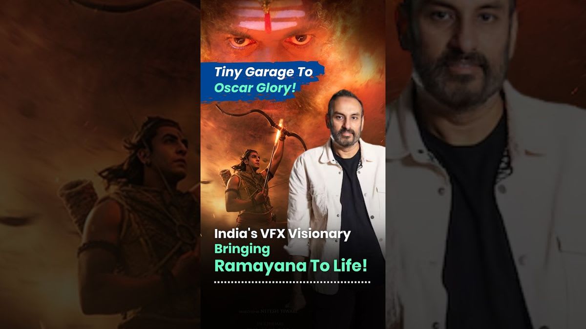 Namit Malhotra, founder of Oscar-winning VFX studio DNEG, working on visual effects