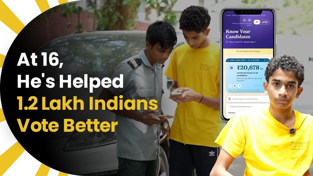Teen's App Helps 120,000 Indians Make Informed Votes