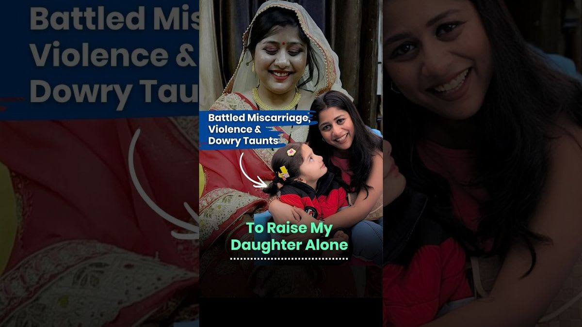 Indian Mother Leaves Abusive Marriage, Rebuilds Life Alone
