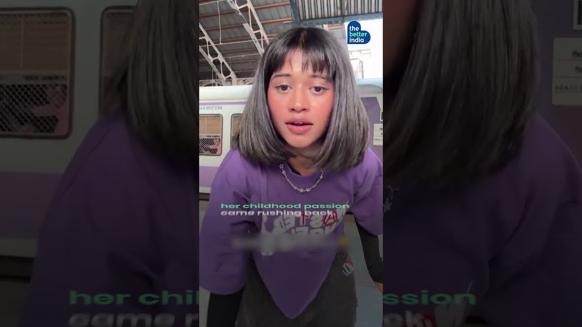 Indian Skateboarder Snowboards Gulmarg in a Saree