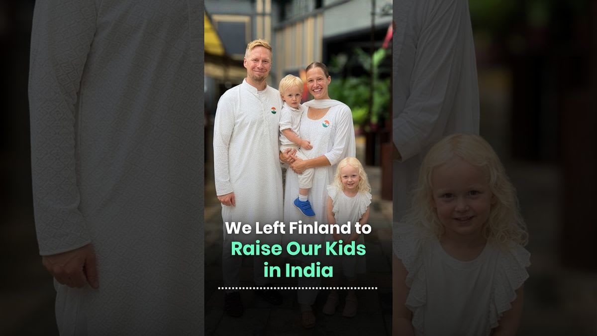 Finnish Family Swaps Finland for Mumbai to Raise Kids