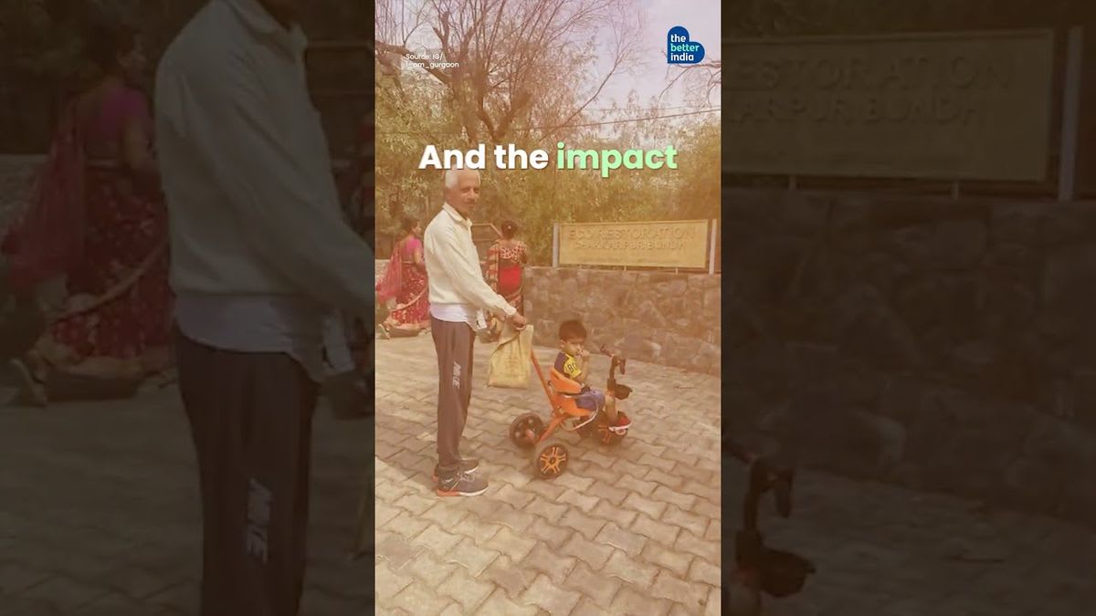 Gurgaon Turns Forgotten Land Into Breathing Space for All