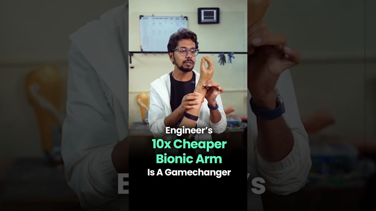 Engineer Builds $200 Bionic Arms, Helps 12,000 Indians