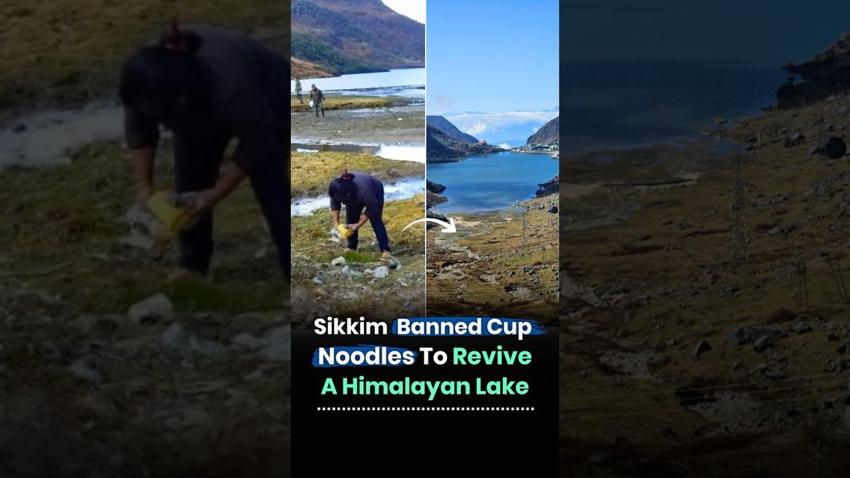 Sikkim Community Saves Himalayan Lake From Plastic Waste