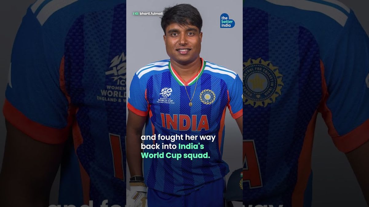 Cricketer Bharti Fulmali Joins India T20 World Cup Squad