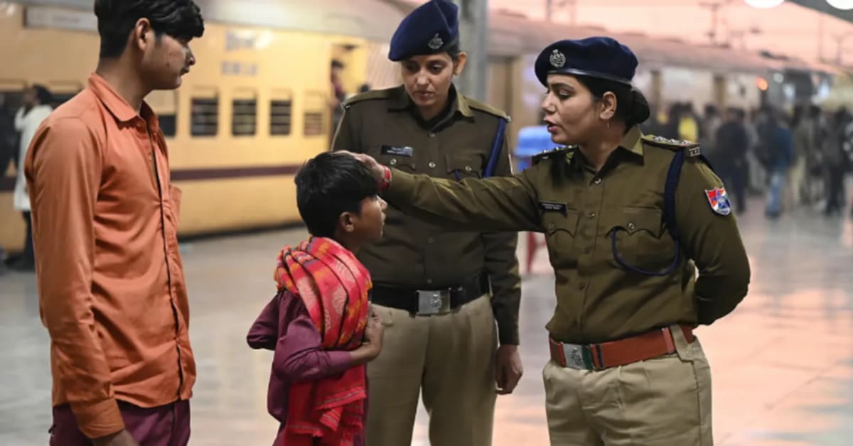 RPF Officer Rescues 1,500 Trafficked Kids on India's Railways - Image 2