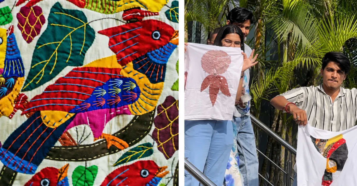 Fashion Students Turn Fabric Scraps Into Bedsheet in 48 Hours - Image 2