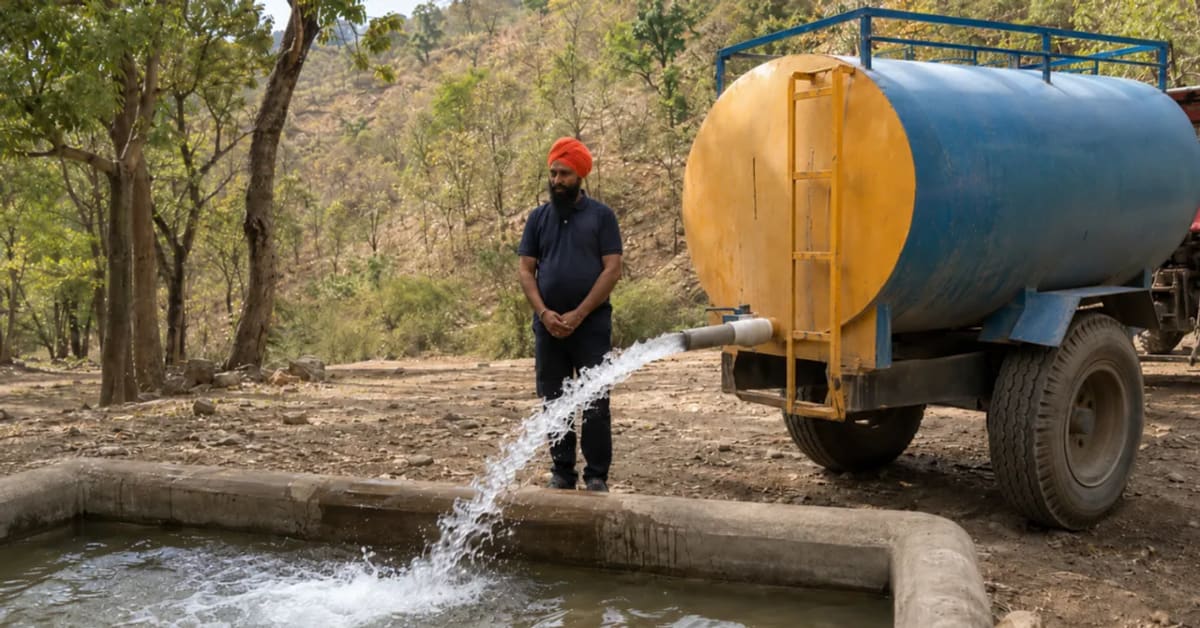 Man Spends 15 Years Hauling Water to Thirsty Forest Animals - Image 3