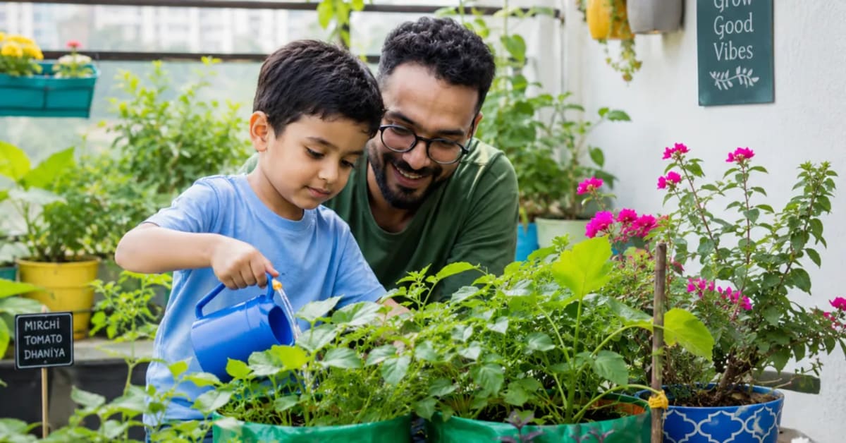 How a Balcony Garden Teaches Kids Patience and Responsibility - Image 3
