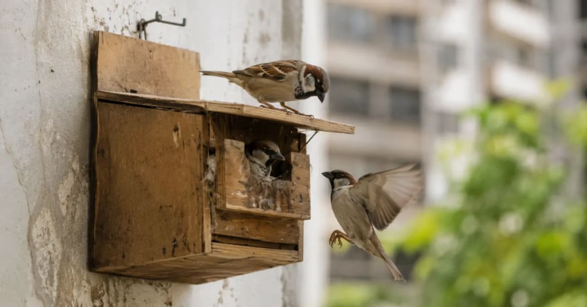 Hyderabad Brings Back 20,000 Sparrows to City Streets - Image 3