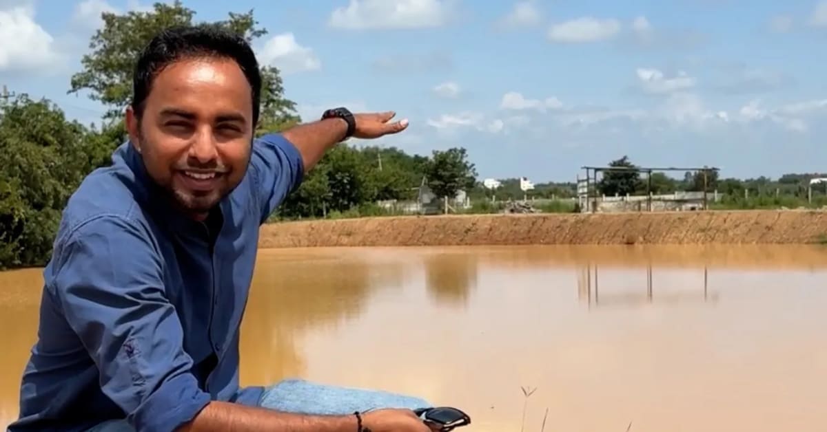 Bengaluru Man Revives Dead Pond in 24 Hours - Image 2