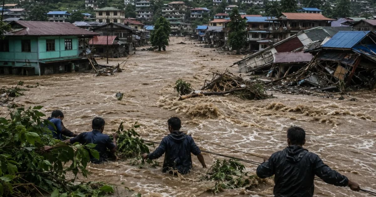 Himalayan Landslide Creates Lake, Sparks Rescue Effort - Image 3