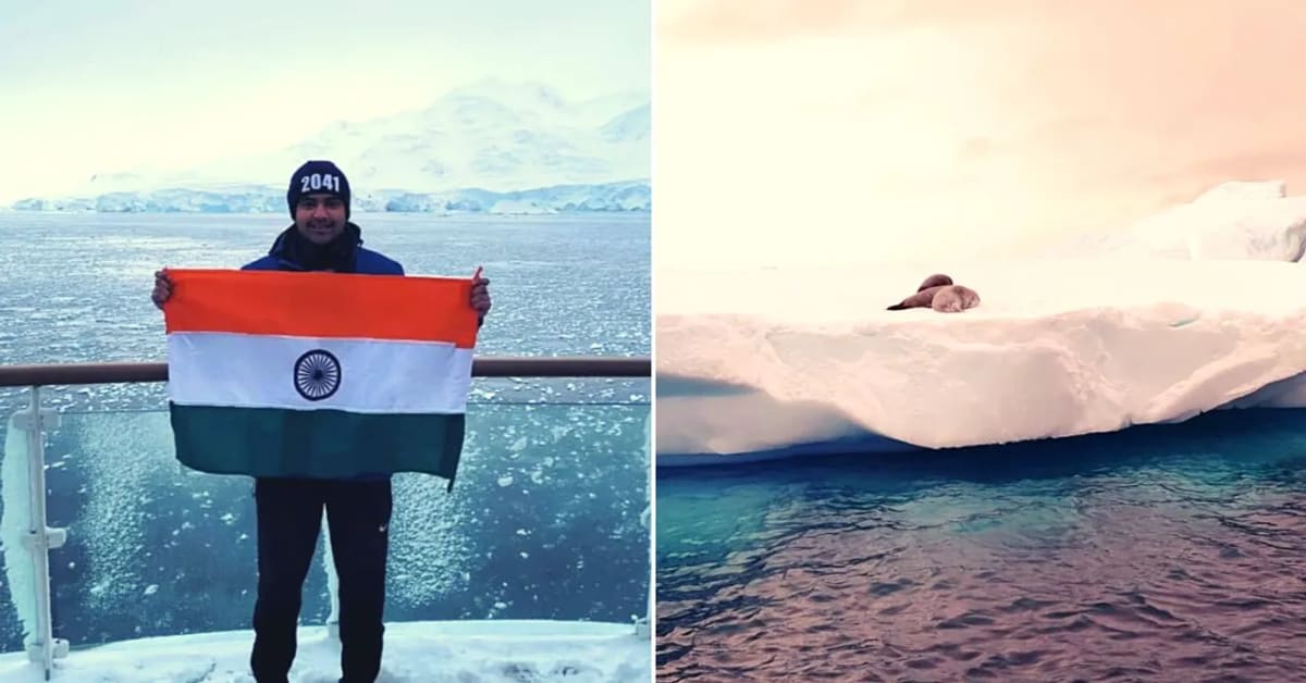 23-Year-Old Indian Sees Antarctica's Ice Crisis Firsthand - Image 3