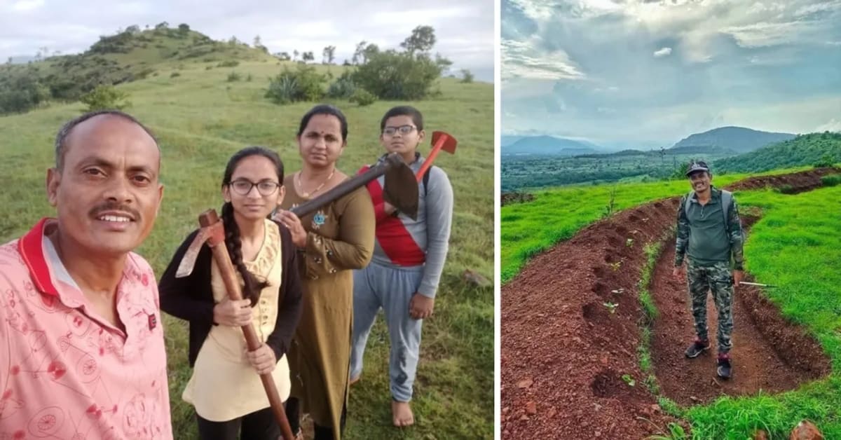 Family Digs 70 Trenches, Revives 8 Lakh Litres of Water - Image 3