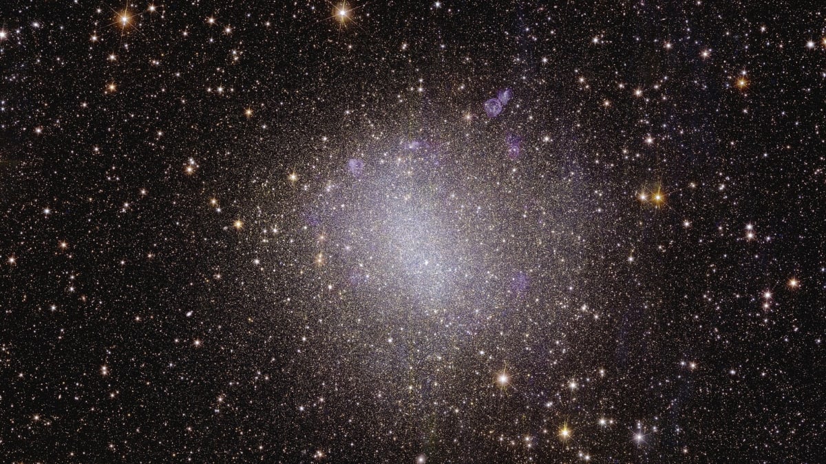 Underground research facility detector equipment searching for dark matter particles in South Dakota