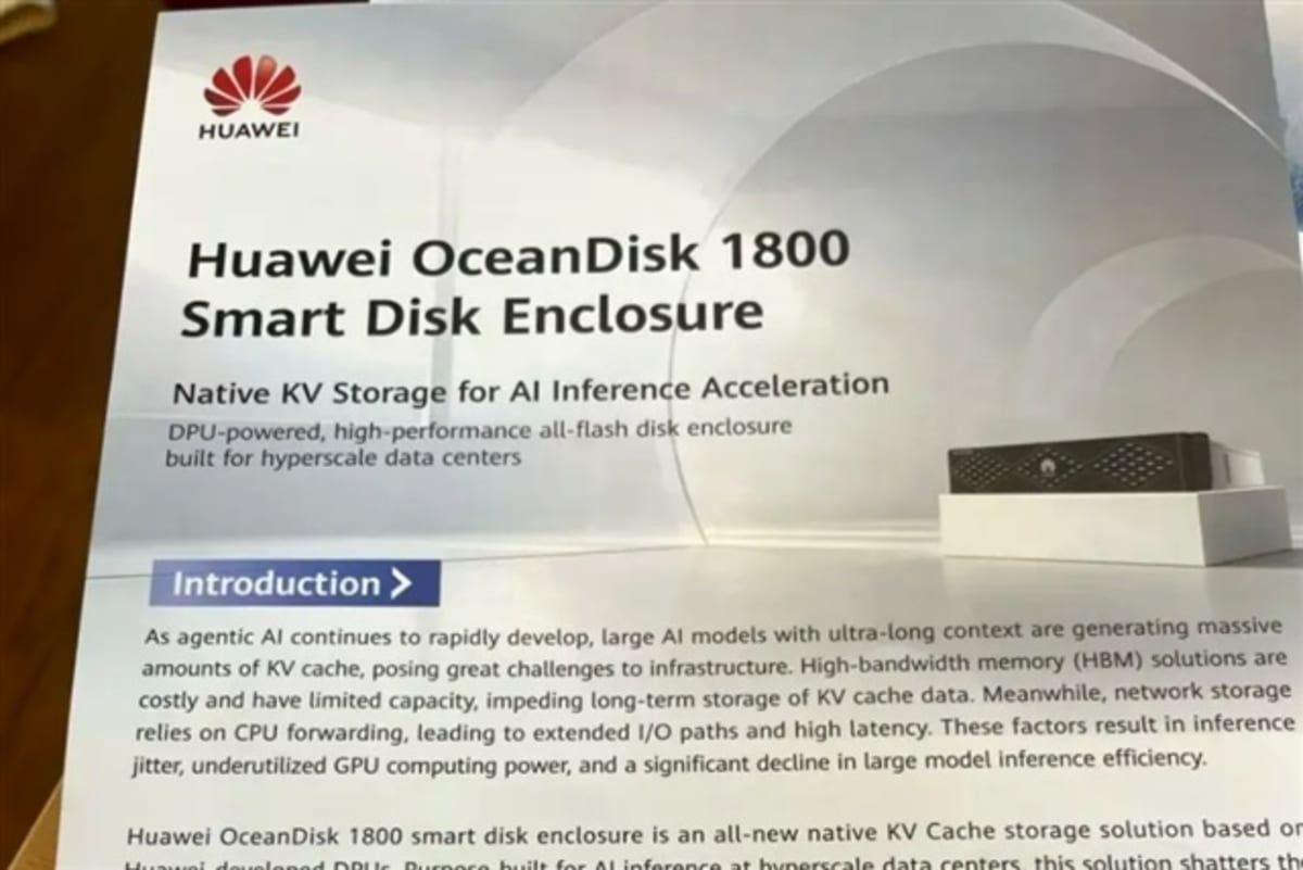 Huawei Builds 122TB SSD Using Smart Packaging Innovation