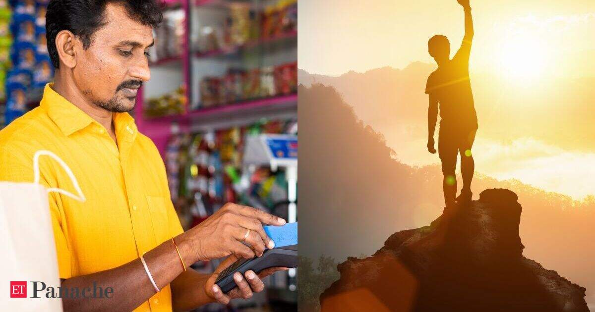 Small traditional Indian kirana corner store exterior showing entrepreneur success story inspiration