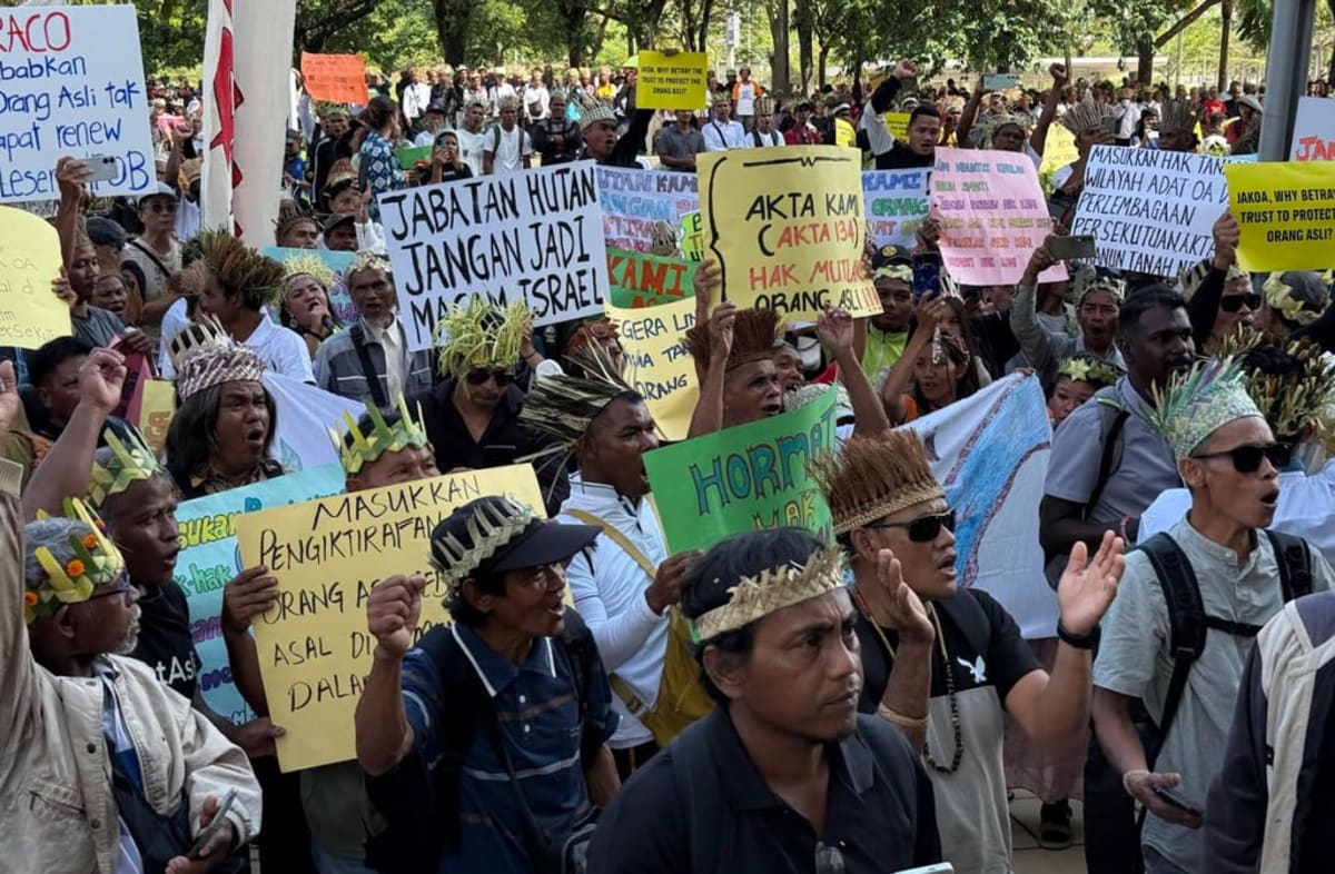 1,000 Indigenous Malaysians Rally for Ancestral Land Rights - Image 3