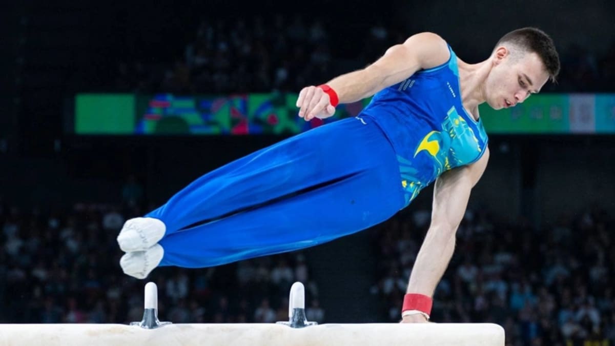 Kazakh Gymnast Celebrates Olympic Silver With Breakdancing - Image 2