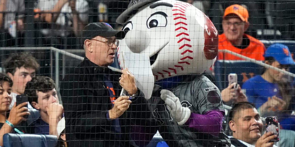 Tom Hanks Recreates Iconic Cast Away Scene with Mr. Met