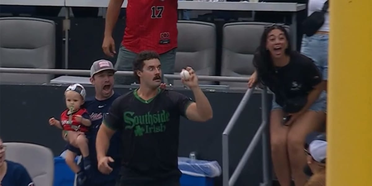 White Sox Fan Catches 112 MPH Home Run Barehanded on Birthday