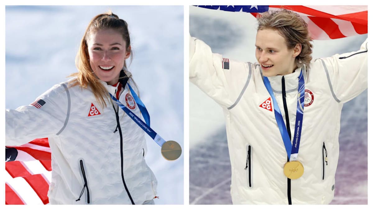 Olympic Gold Winners Shiffrin and Malinin Are Now Besties