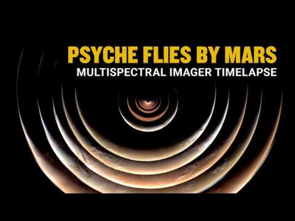 NASA's Psyche Spacecraft Captures Stunning Mars Flyby Video - Image 3