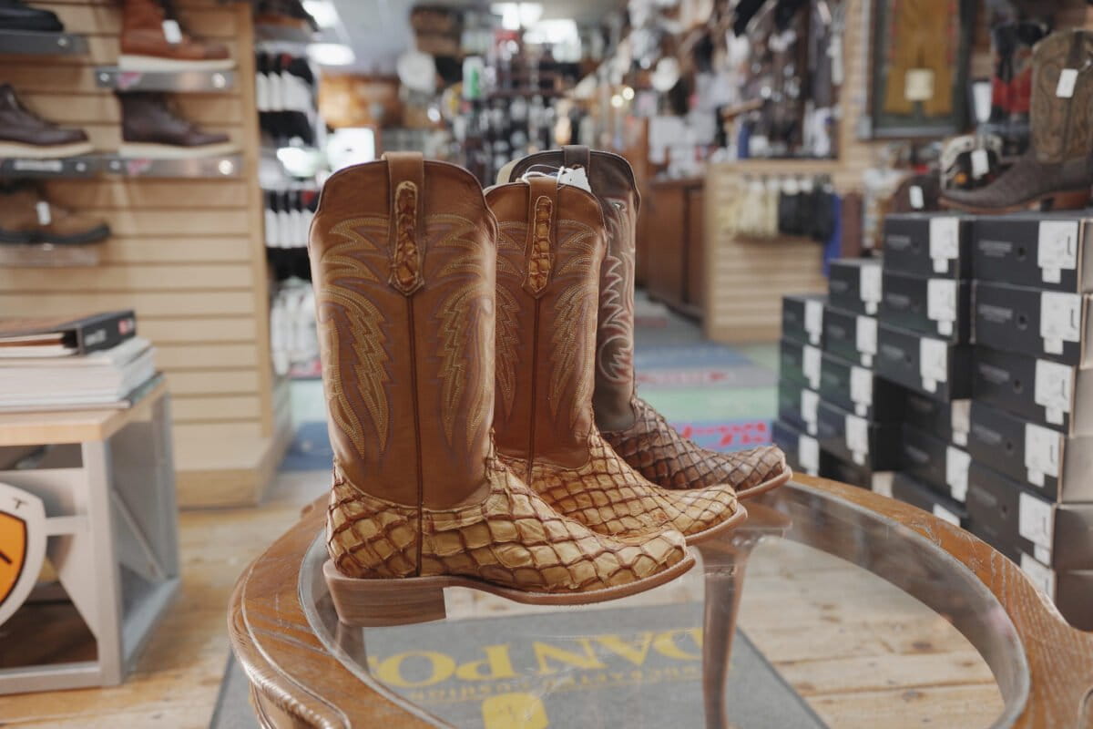 Cowboy Boots Made From Amazon Fish Help Save the Species - Image 2