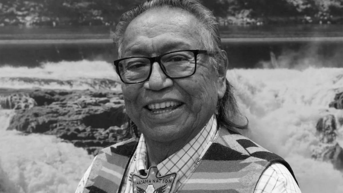 Davis Yellowash Washines, Yakama elder and ceremonial leader who fought for clean water and salmon protection