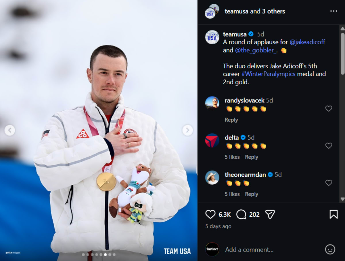 Jake Adicoff Wins 4 Golds, Makes Winter Paralympic History - Image 2