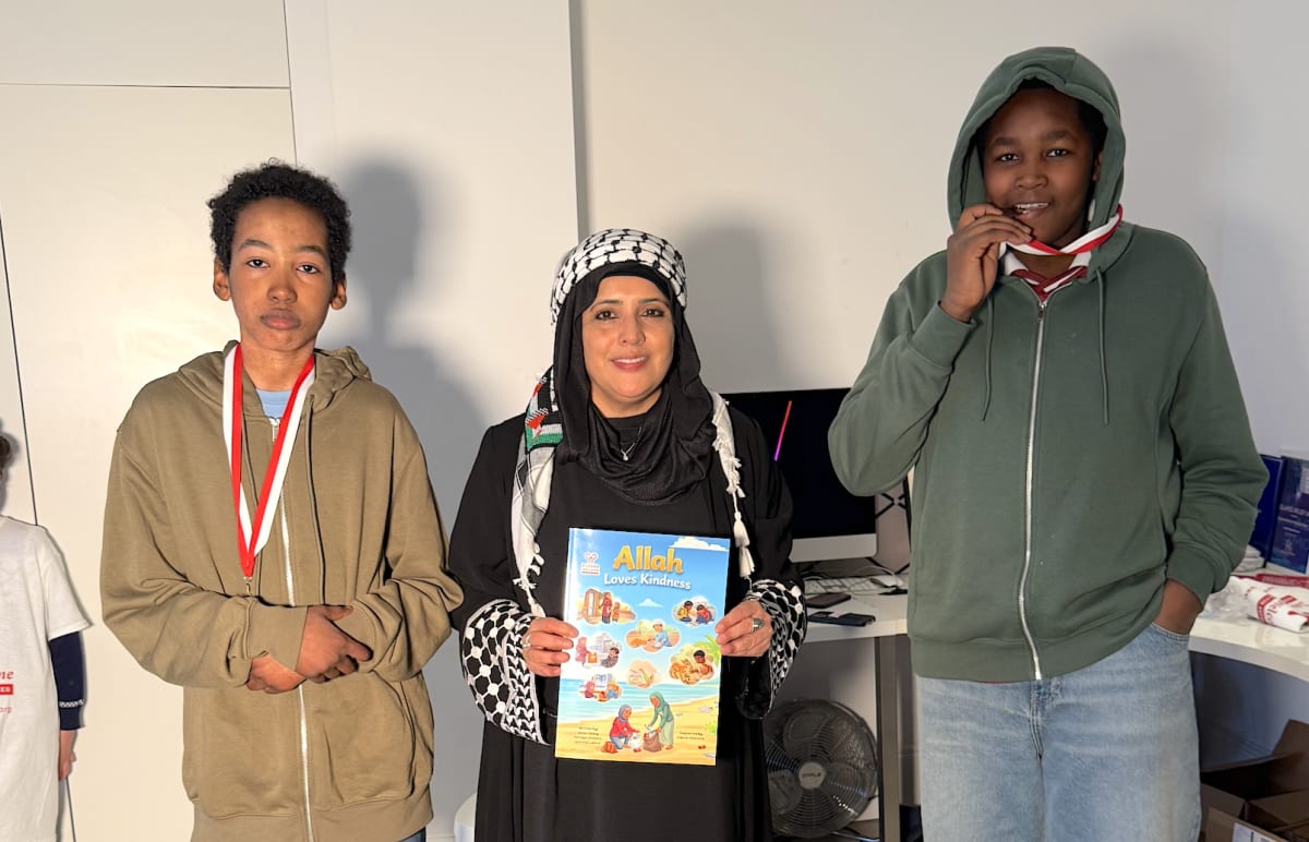 Refugee Kids Write Kindness Book Inspired by the Quran
