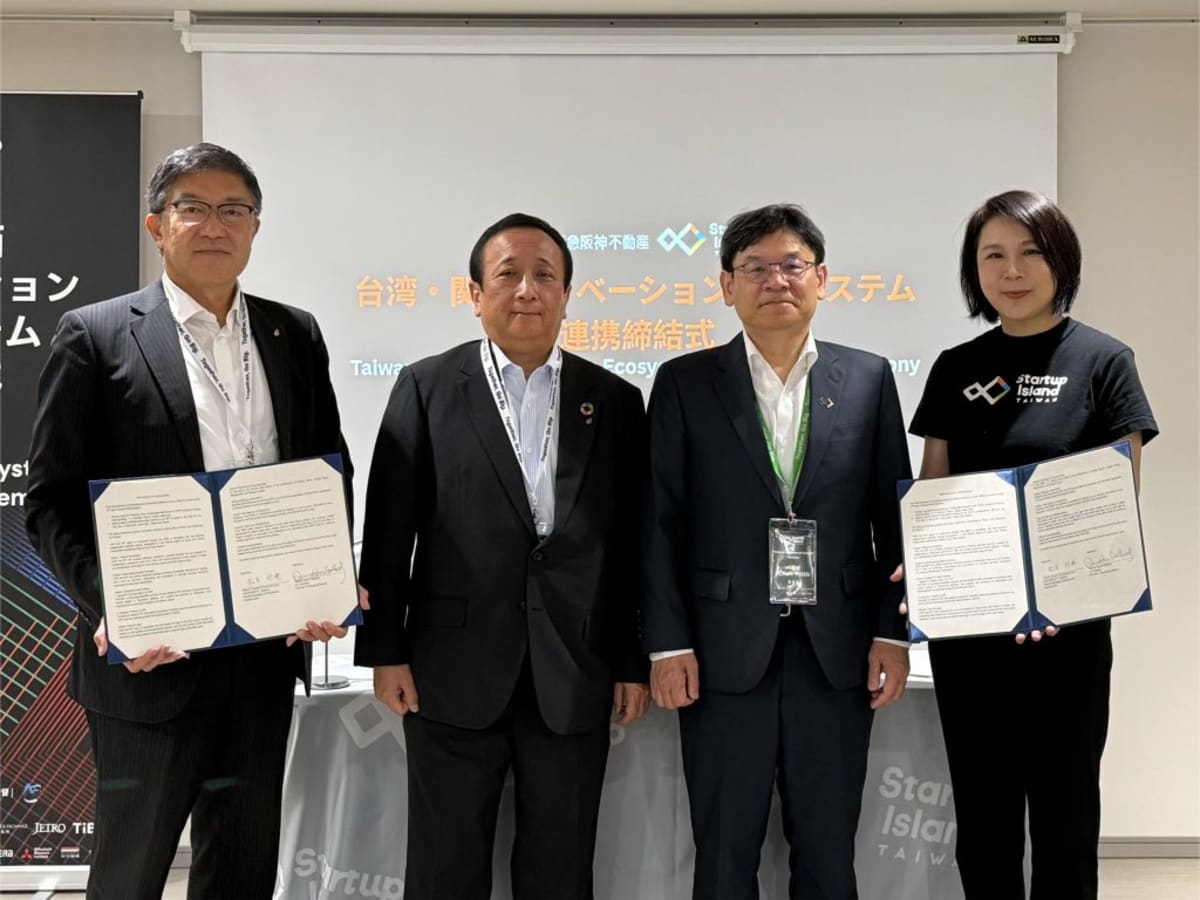 Taiwan Startups Get Kansai Gateway in Historic Deal