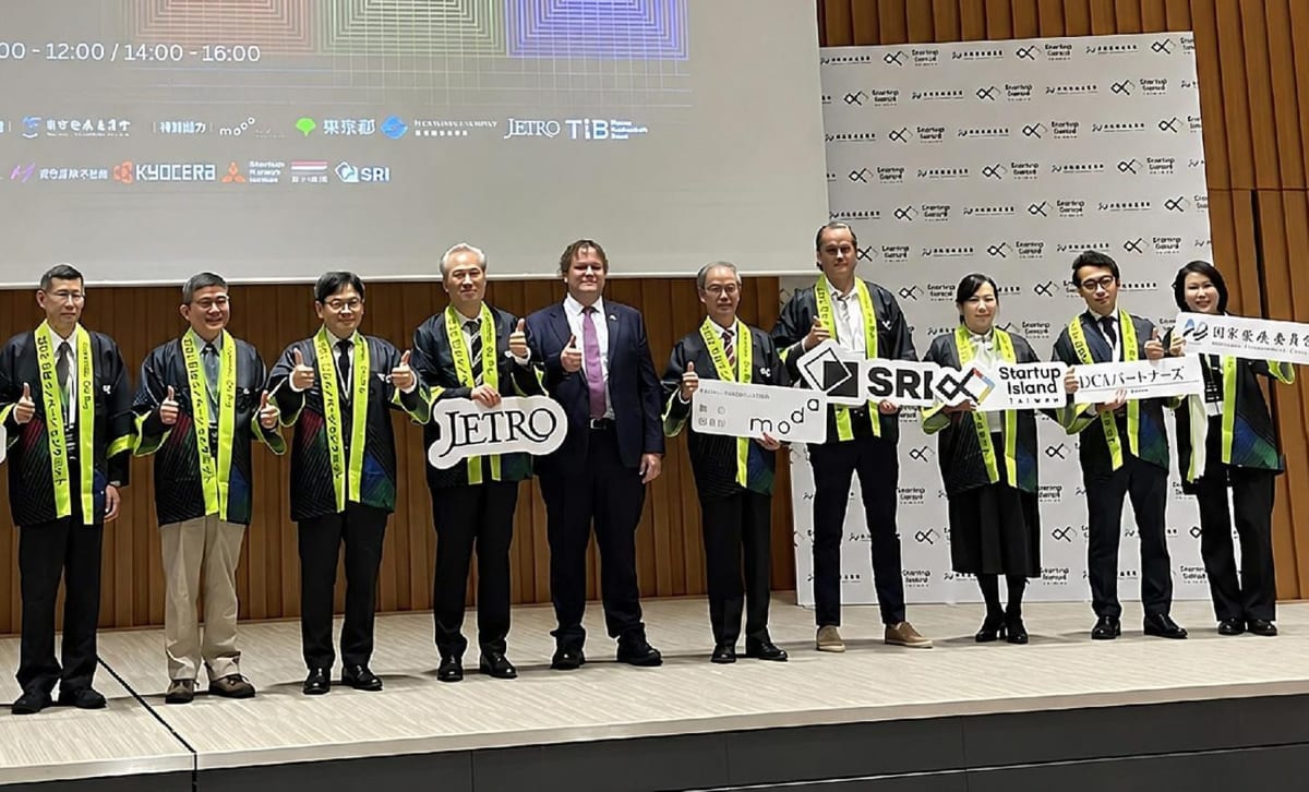 Government officials and startup leaders from Japan, Taiwan, and United States gather at technology summit