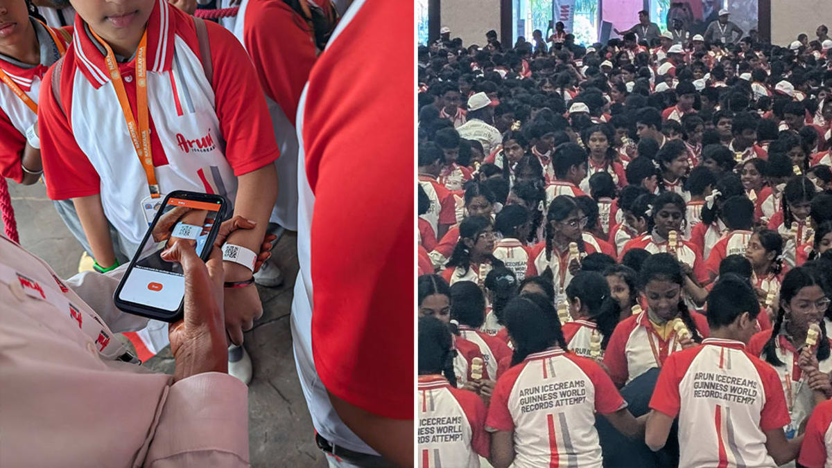 4,008 Kids Break 15-Year Ice Cream World Record in India