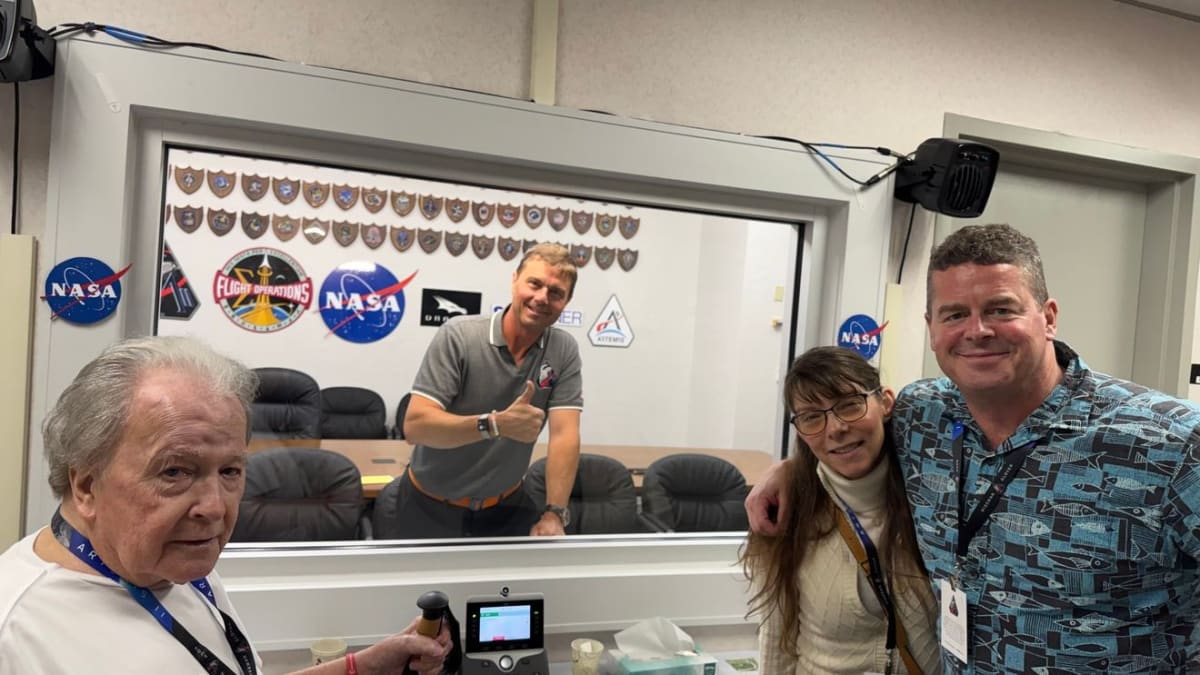 Brother Watches Reid Wiseman Command Artemis II to Moon