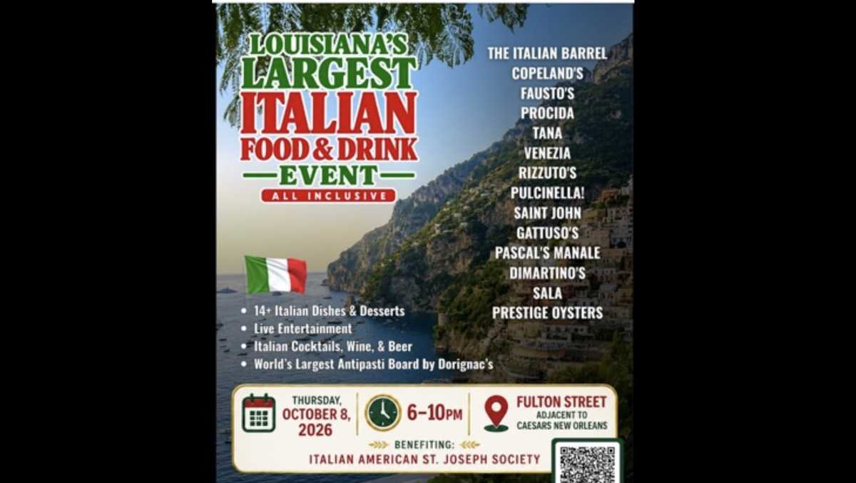 New Orleans Festival Aims for World's Largest Antipasto Board