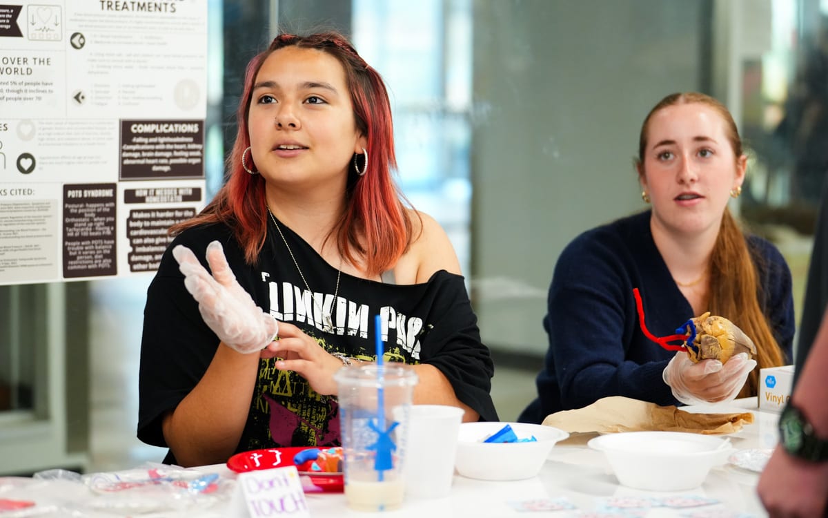 Lawrence High Students Share Real Skills at Innovation Expo