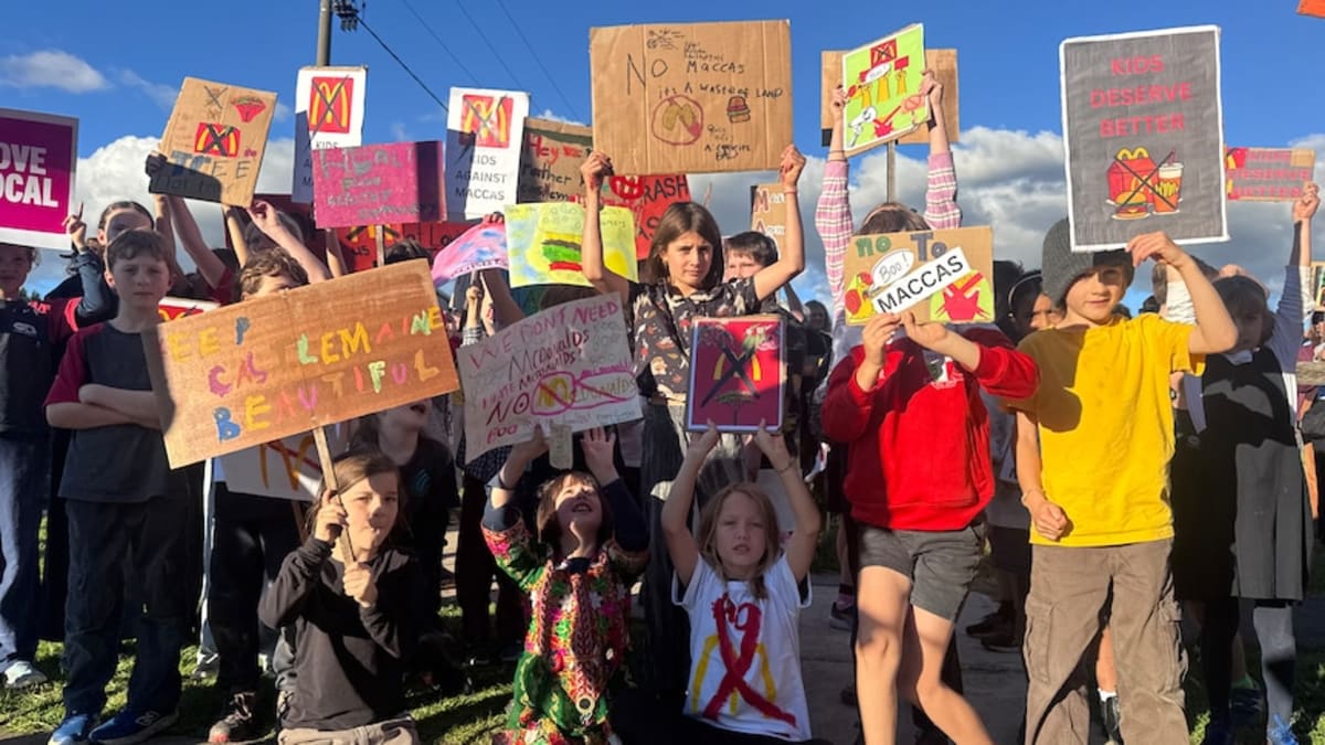 Kids Rally Town Against McDonald's to Protect Local Character - Image 2