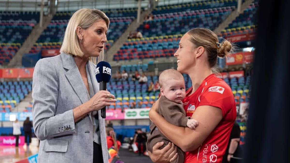 Netball Star Returns 10 Weeks After Having Baby - Image 2