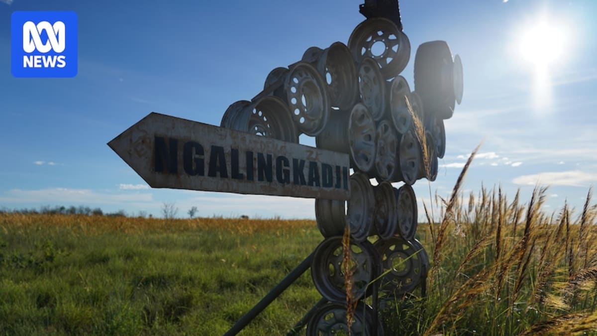 Solar panel installation beaming internet connectivity to homes in remote Ngalingkadji community, Western Australia