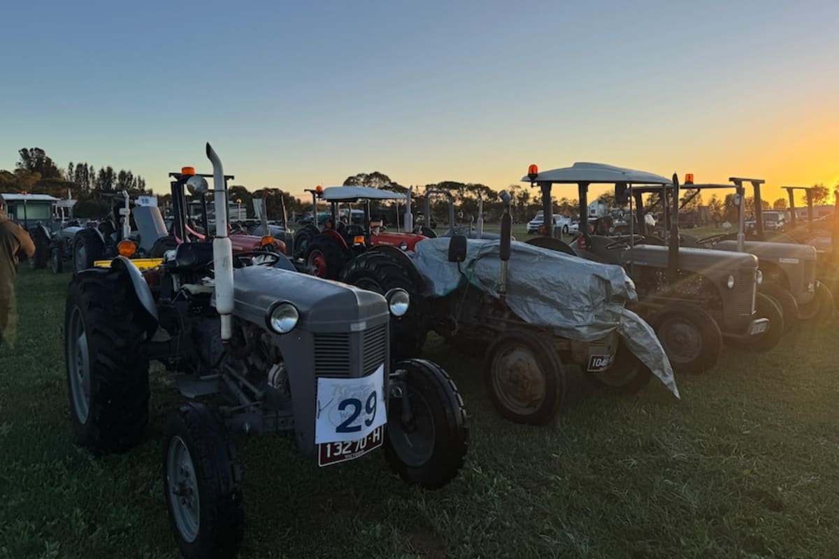 110 Vintage Tractors Celebrate Town's 1956 Flood Victory - Image 3