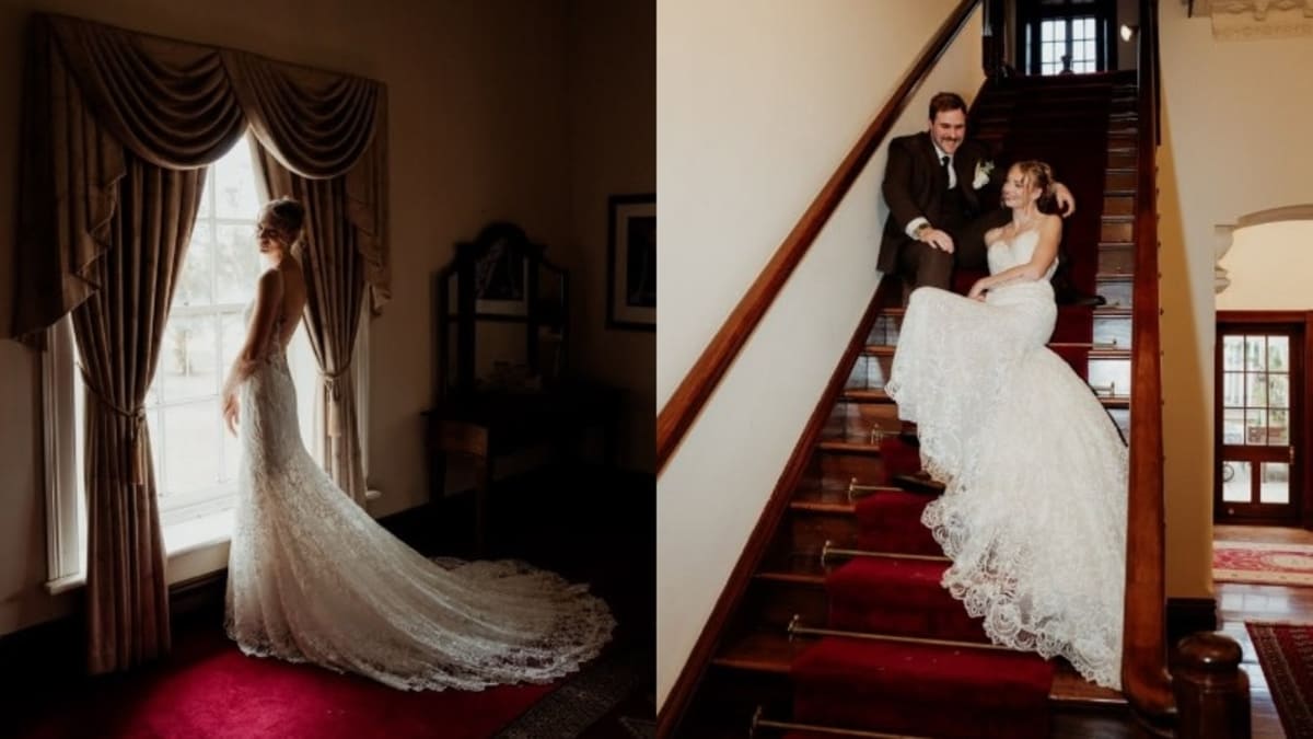 Bride Finds $90 Dream Dress at Op Shop, Ditches Custom Gown - Image 5