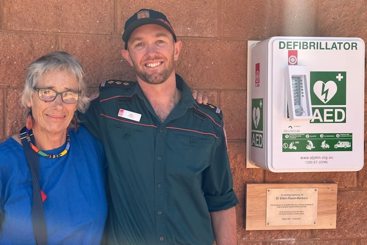 Remote Outback Gets Life-Saving Equipment in Ellen's Name - Image 3
