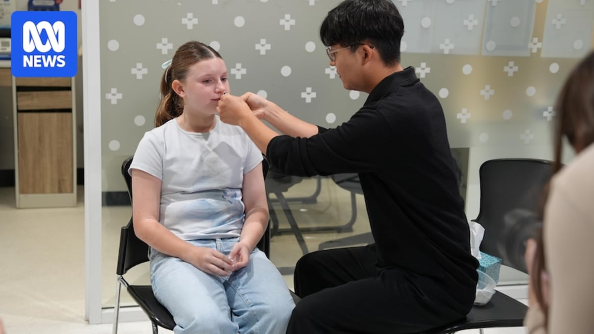 Queensland Kids Get Needle-Free Flu Vaccine