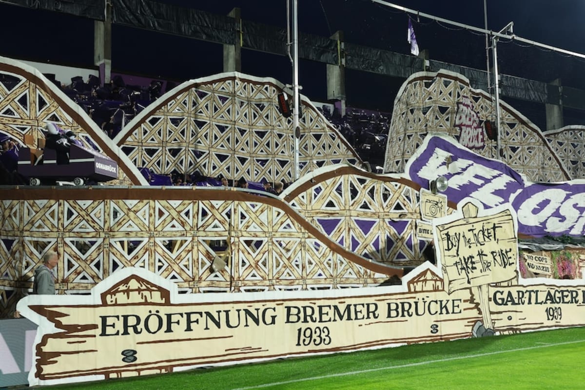 German Soccer Fans Build Working Roller Coaster in Stadium - Image 4