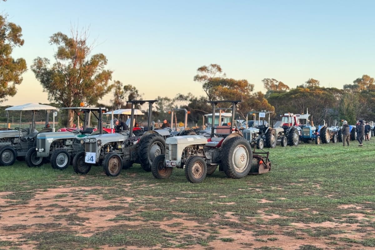 110 Vintage Tractors Celebrate Town's 1956 Flood Victory - Image 4