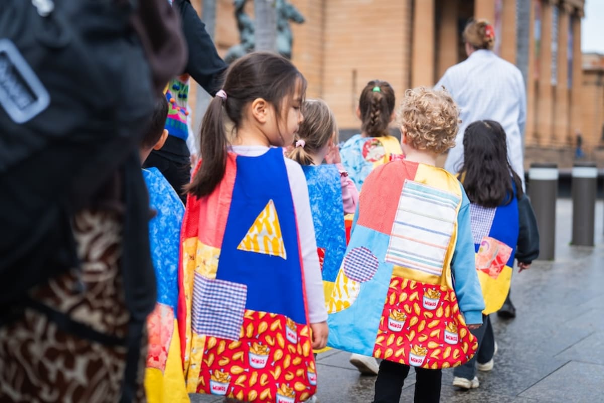 Preschoolers in Capes Hunt Lost Art at Sydney Gallery - Image 5