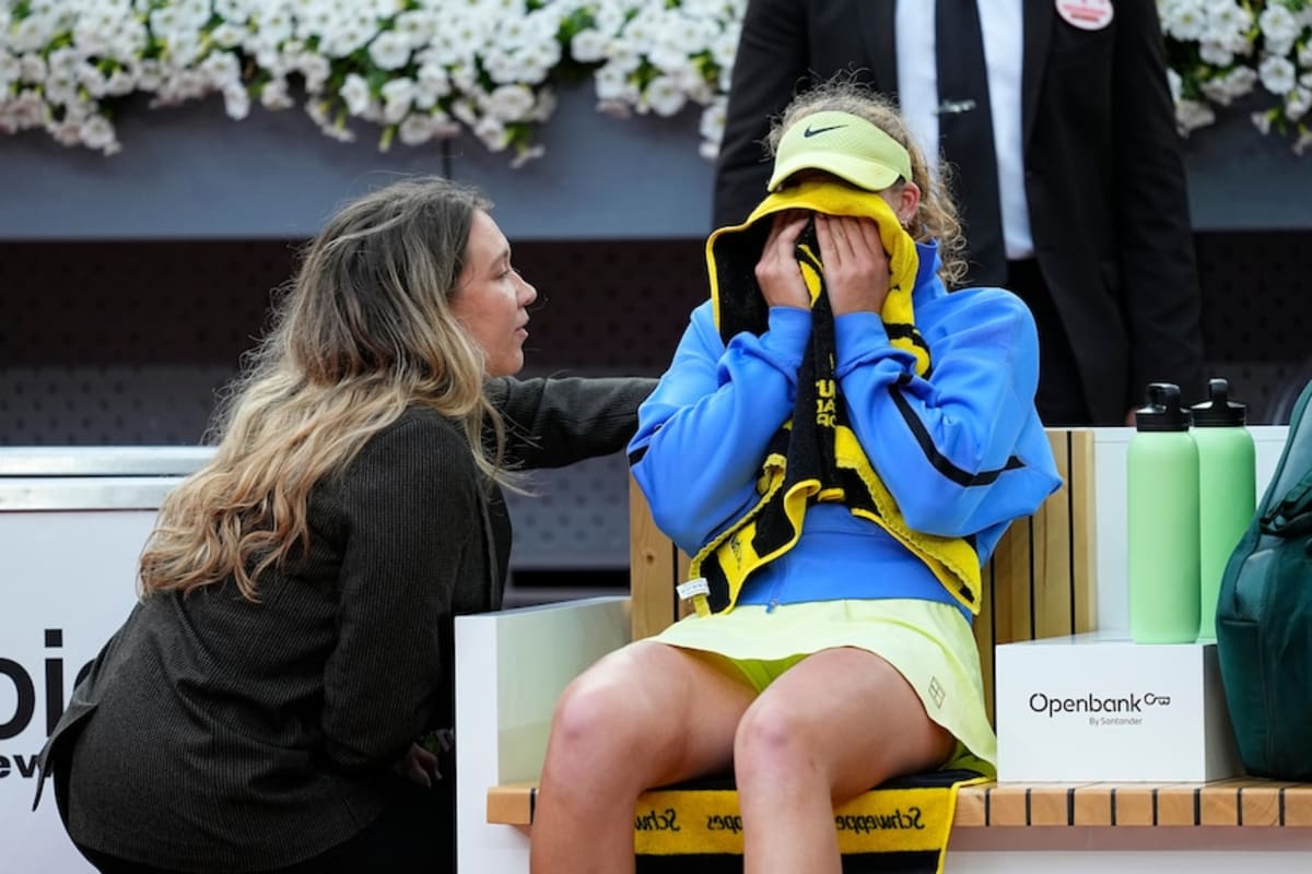 Ukrainian Tennis Star Wins Madrid Open, Does Backflip - Image 3