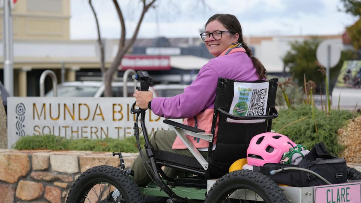 Woman Completes 1,000km Trail in Wheelchair, MS First - Image 2